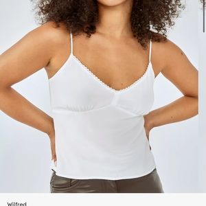 Wilfred Aritzia Naomi Silk Tank